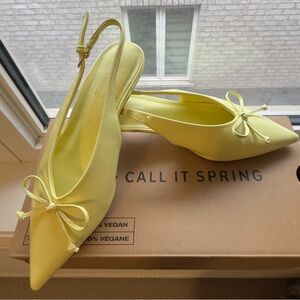 Call It Spring slingback kitten heels